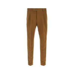 Pt Torino Men Biscuit Linen Blend Pant